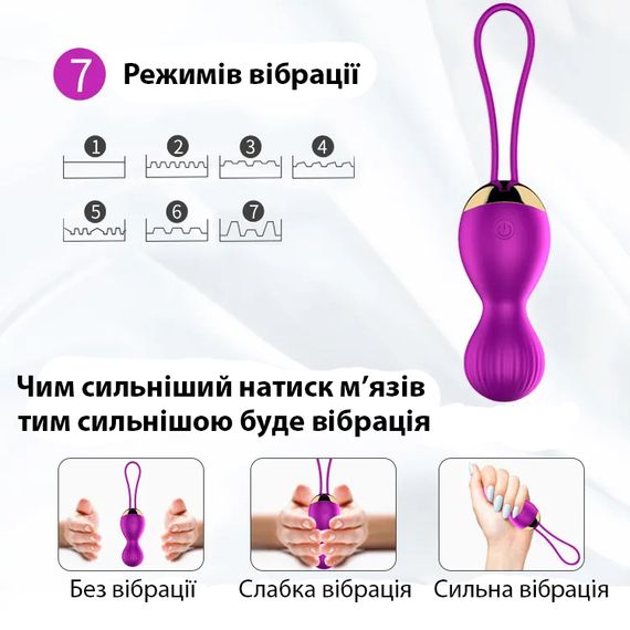 Вагинальные шарики с вибрацией и дистанционным управлением (USB) | Зображення 2