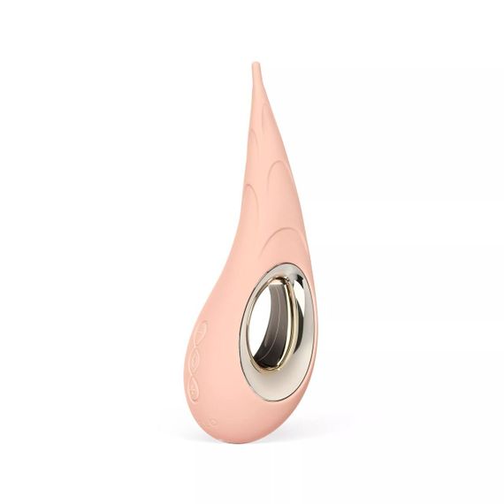 Кліторальний вібратор LELO DOT Cruise Peach Please, точкова стимуляція, технологія Infinite Loop Sex Aura | Зображення 1