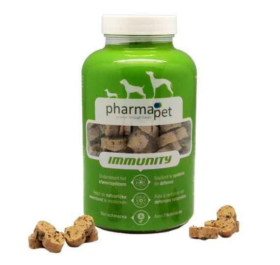 Харчова добавка для зміцнення імунітету у собак Pharma.Pet Immunity, 235 гр