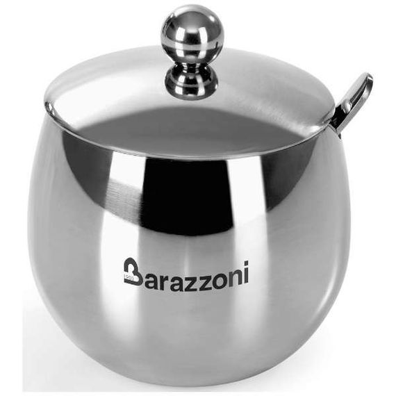 Цукорниця з ложкою Barazzoni My Utensil 8640023600 8.2 см срібляста
