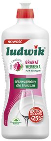 Засіб для миття посуду Ludwik Гранат з вербеною 0.9 л