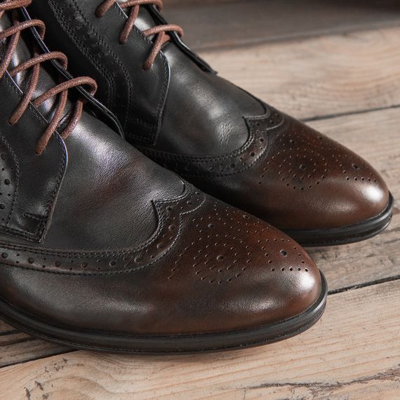 Високі коричневі черевики 41 43 45 розмір | Зображення 7