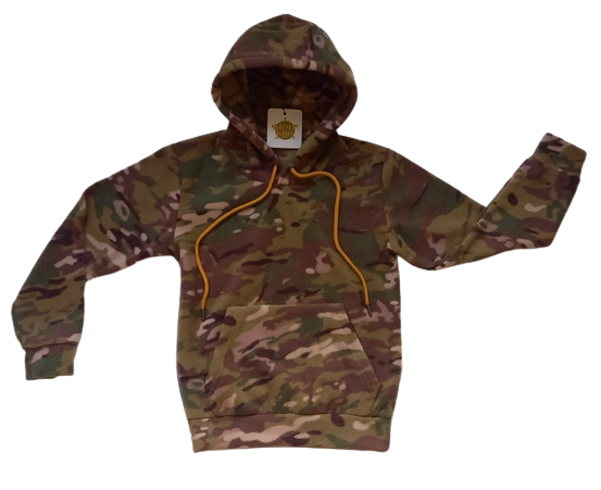 Худі дитяче флісове ARMY KIDS камуфляж Мультикам 152-158