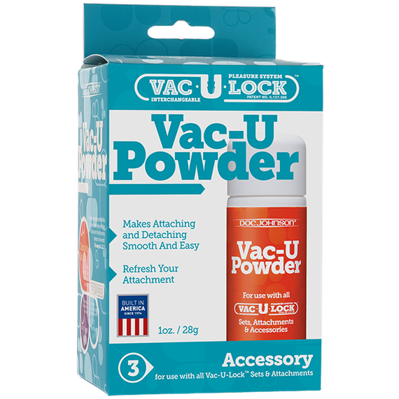 Пудра для крепления Vac-U-Lock Doc Johnson Vac-U Powder sexstyle | Зображення 1