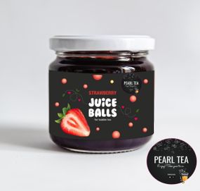Bubble tea Перлини Полуниця 210 г ТМ Pearl Tea