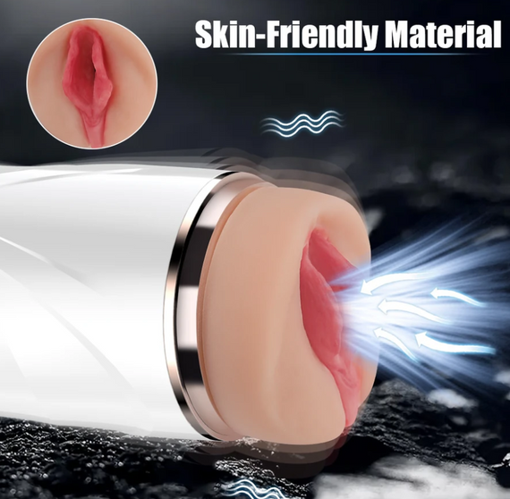 Автоматичний мастурбатор Riley Auto-sucking/ Vibrating Male Masturbato Sex Aura | Зображення 5