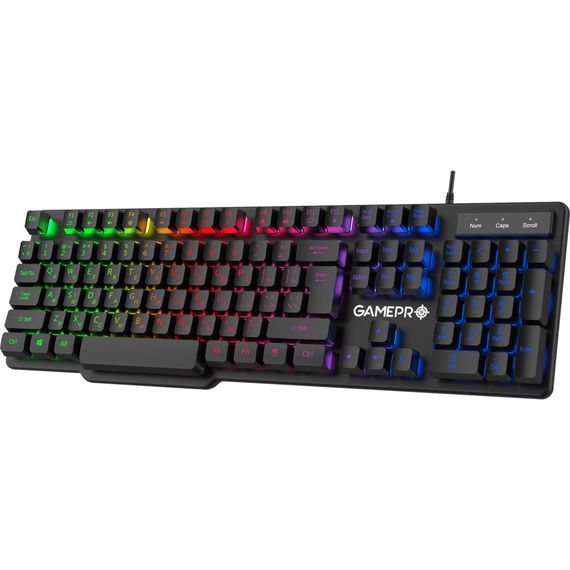 Клавіатура GamePro GK380 USB Black (GK380) | Зображення 3
