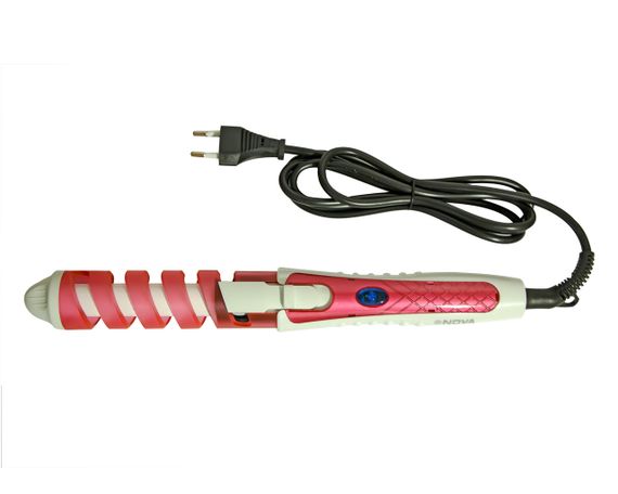 Плойка спиральная для локонов завивки волос Nova 8558 плойка спираль