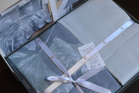 Постельное белье First Choice Cotton Satin семейный 160х220 Sofira Indigo | Зображення 4