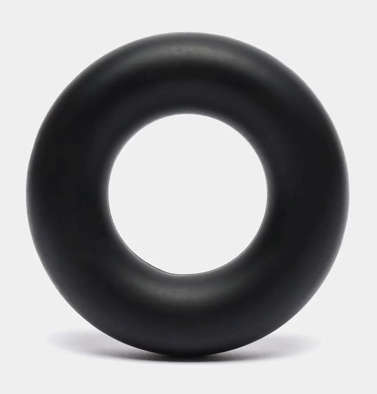 Еспандер кистьовий силіконовий PowerPlay PP-4324 Hand Grip Ring Hard 25 кг. Чорний | Зображення 3