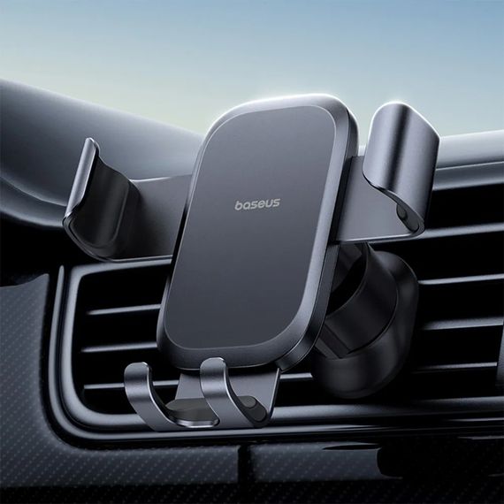 Автотримач Baseus Metal Age Go Gravity Car Mount (C4047870) Cluster Black | Зображення 1