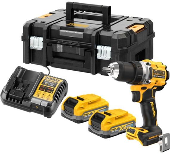 Акумуляторний дриль-шуруповерт DeWalt з АКБ та ЗУ DCD800S2T