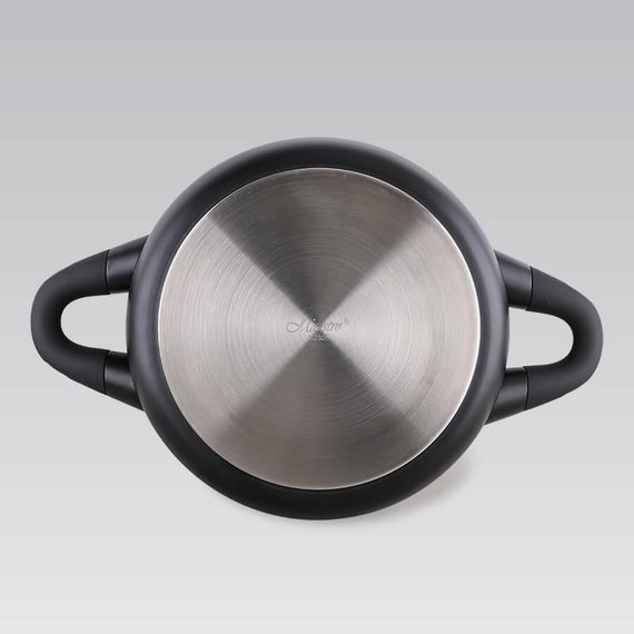 Каструля Maestro MR-4017-18, 2.2 л, 18 см, алюмінієва з кришкою та антипригарним покриттям | Зображення 3