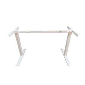 Каркас для столу електричний, одномоторний, регулювання висоти 700-1160 мм, білий, підйомний / комп’ютерний стіл