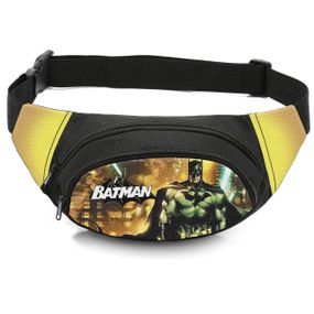 Сумка-бананка детская с принтом Бэтмен поясная сумка для мальчика (4473)