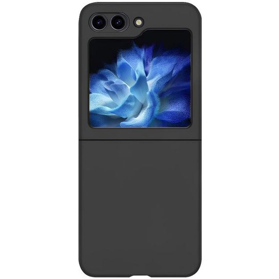 Чохол Foldables Silicone Cover Lakshmi (AAA) для Samsung Galaxy Z Flip5 Білий / White Чорний / Black