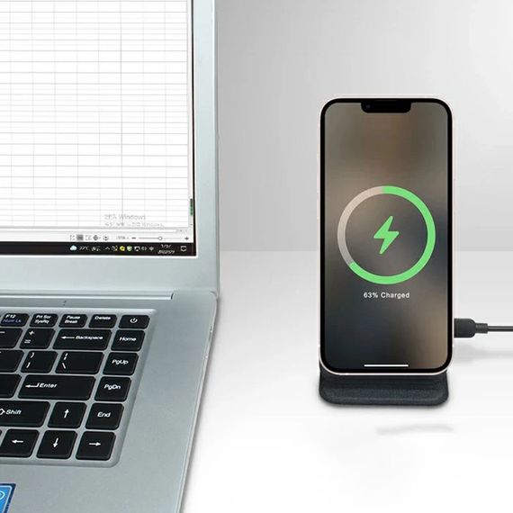 Підставка для телефону STAND JD-S69 з БЗП 15W Black | Зображення 3