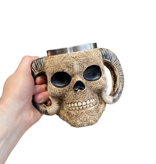 Чашка 3D Козий Рог 500 мл (код: SKU-2214507225)