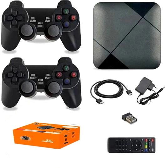 Игровая приставка ретро Android TV 10 4G Wi-Fi HD, Портативная ретро консоль OI-505 для телевизора | Зображення 1