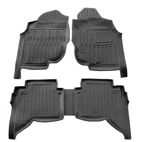 Килимки Stingray 3D (Праворульний, Crew Cab, 5 шт) для Toyota Hilux 2006-2015 рр
