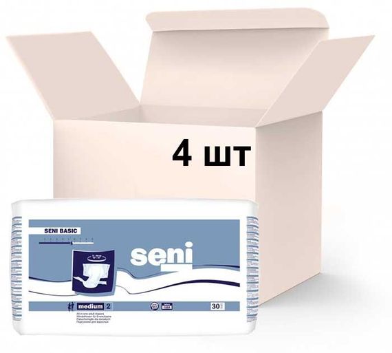 Упаковка підгузників для дорослих Seni Basic medium 30 шт