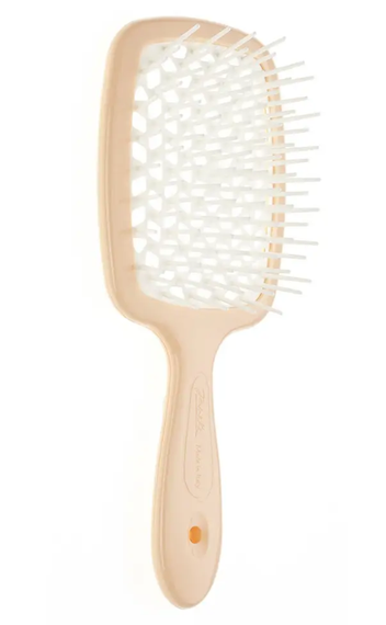 Гребінець для волосся Janeke 1830 Superbrush The Original Italian 93SP226 ARA Персиково-біла