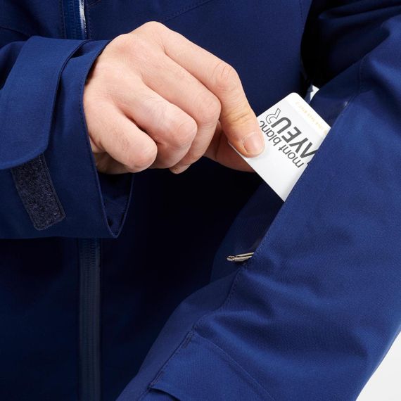 Чоловіча лижна куртка 580 для швидкісних спусків - Синя - XS | Зображення 6