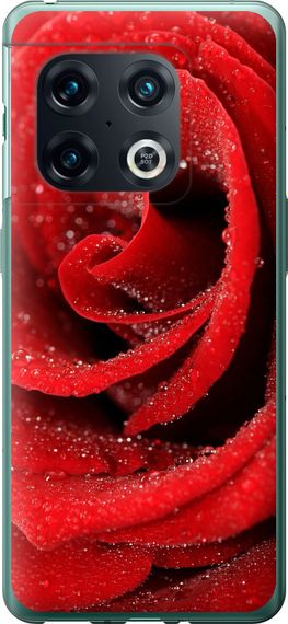 Чехол на OnePlus 10 Pro Красная роза "529u-2588-17620"
