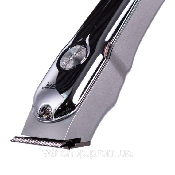 Машинка для стрижки волосся акумуляторна Сріблястий VGR V-071 | Зображення 5
