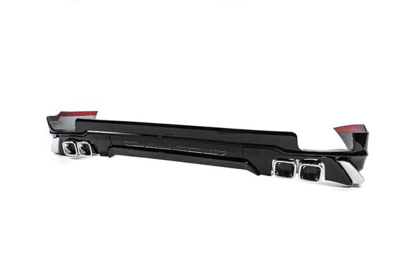 Накладка на задній бампер Modelista V3-LED (2017-) Білий колір для Toyota Land Cruiser Prado 150 2009-2023 рр | Зображення 3