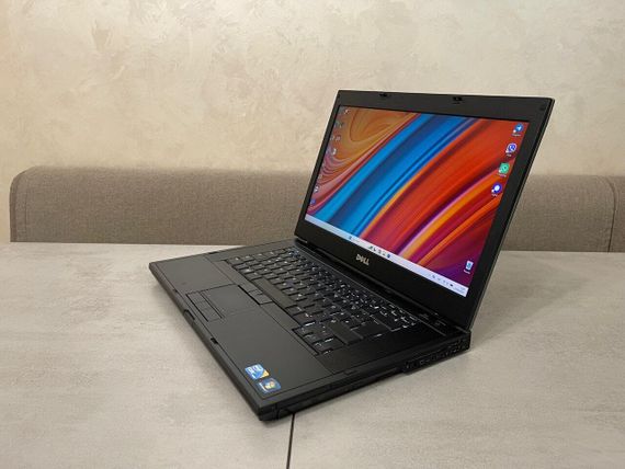 Мобільна робоча станція Dell Precision M4500 / 15.6" (1600x900) TN / Intel Core i5-520M (2 (4) ядра по 2.4 - 2.9 GHz) / 8 GB DDR3 / 256 GB SSD / nVidia Quadro FX 880M, 1 GB GDDR3, 128-bit / DVD-ROM б/в + Подарунок Дротова миша / USB | Зображення 5