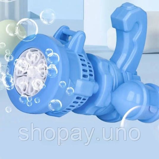 Детский пузырьковый пистолет Bubble Machine Toy · Автоматический пулемёт – генератор мыльных пузырей