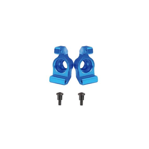 Кулаки задні металеві Remo Hobby A2513 для моделей 1/16 Blue (2шт)