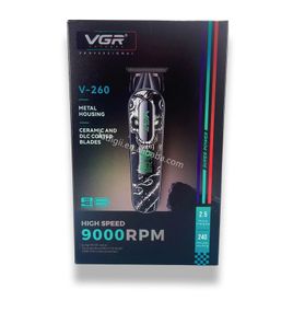 Тример V-260 Green, 3 насадки, акумулятор 2000mAh, 9000 RPM, LED-дисплей (46072-V-260 GREEN_923)
