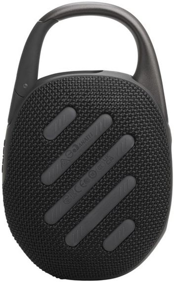 Портативна акустика JBL Clip 5 Black  (JBLCLIP5BLK) | Зображення 3