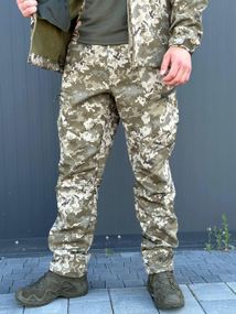 Штани піксель софтшел R&M Military