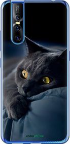 Чохол на Vivo V15 pro Димчастий кіт "825u-1763-2448"