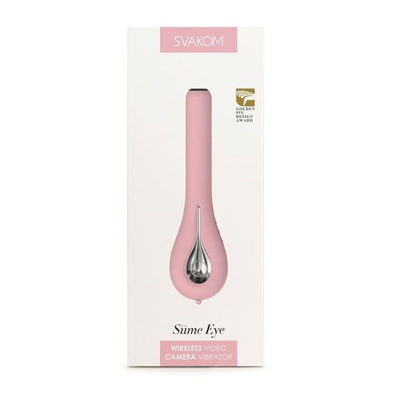 Інтелектуальний вібратор із камерою Svakom Siime Eye Pale Pink | Зображення 7