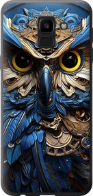 Чехол на Samsung Galaxy J6 2018 Сова v2 "5649u-1486-17620"