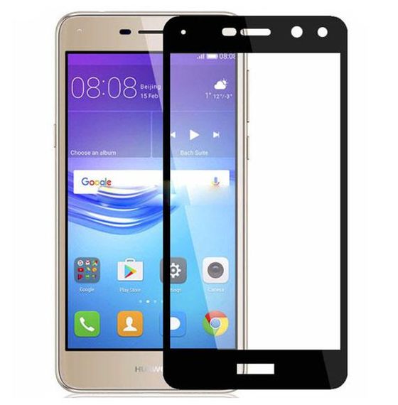 Full Cover захисне скло для Huawei Y5 2017 - Black