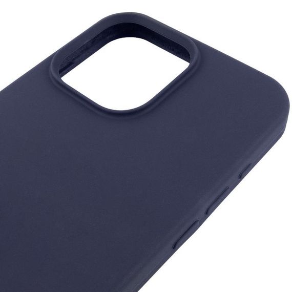 Чохол Silicone Case (AA) Logo with MagSafe для Apple iPhone 11 Pro (5.8") Темно-синій / Midnight blue | Зображення 3