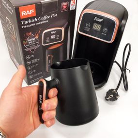 Турка для приготовлени кофе RAF, Электротурка с автоотключением при закипании, Электрическая турка GL-41
