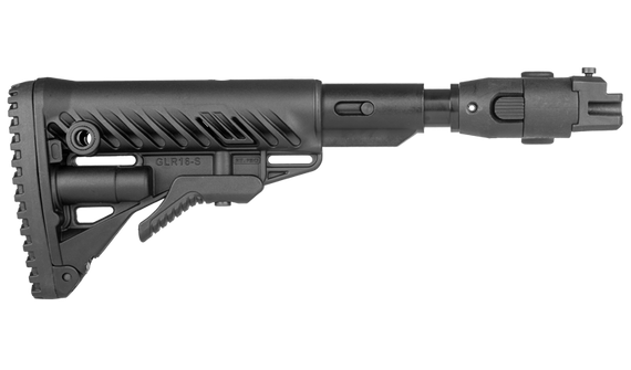 Приклад FAB Defense M4 с амортизатором для АК 47/АК 74 с резиновым затыльником | Зображення 1