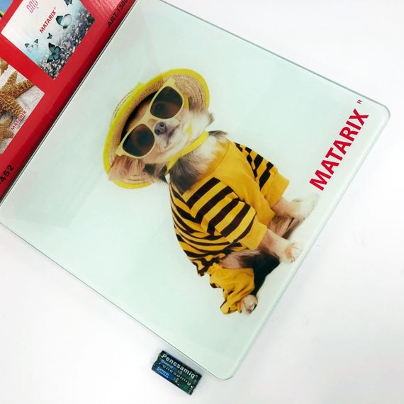 Ваги для підлоги MATARIX MX-452 180 кг, Ваги для вимірювання маси тіла, Електронні ваги пес | Зображення 4