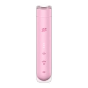 Вакуумний стимулятор Satisfyer First Kiss, технологія 3D Air Pulse, 30 режимів, подвійний силікон Sex Aura