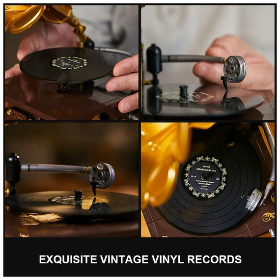 Конструктор Pantasy Original - Retro Ретро-грамофон (85009) | Зображення 3