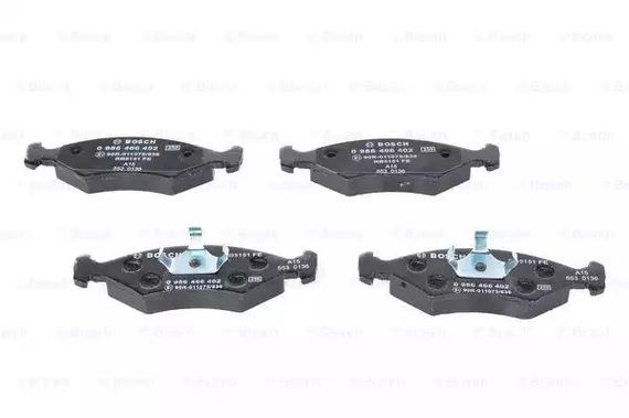 Колодки гальмівні дискові FORD ESCORT передн.  BOSCH (0986466402) | Зображення 5