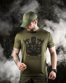 Тактична футболка Oblivion страху немає oliva ДЛ6590