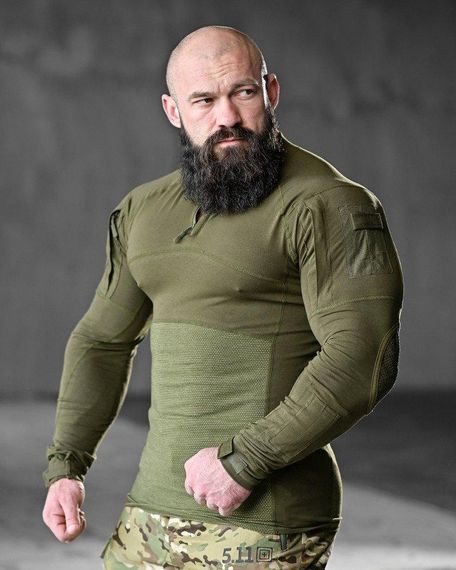 Тактическая рубашка Убакс Assault  oliva | Зображення 4