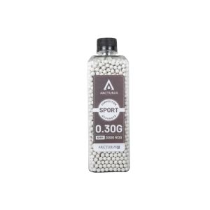 Страйкбольные шарики Arcturus RS SPORT Match Grade 0.30g BBs 3000 pcs bottle White